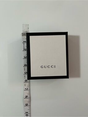 GUCCI Black and White empty box